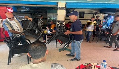 رفع وازالة جميع المخالفات والاشغالات بشوارع الحي