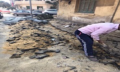 رفع كفاءة منظومة الاضاءة بالحي
