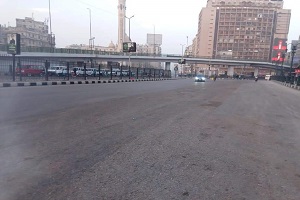تعقيم وتطهير شوارع الحي