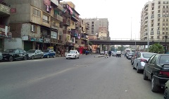 متابعة اعمال النظافة بنطاق الحى 