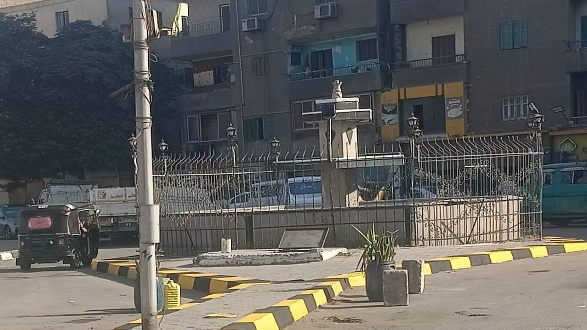 رفع كفاءة النظافة وتطوير نافورة العمدة بحي الشرابية