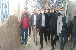 متابعة ماتم إنجازه من أعمال بالحي 