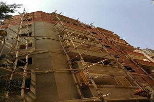 إزالة بناء مخالف بحي مصر القديمه