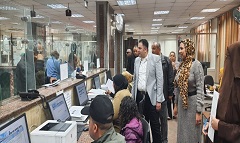 تفقد المركز التكنولوجي لخدمة المواطنين 