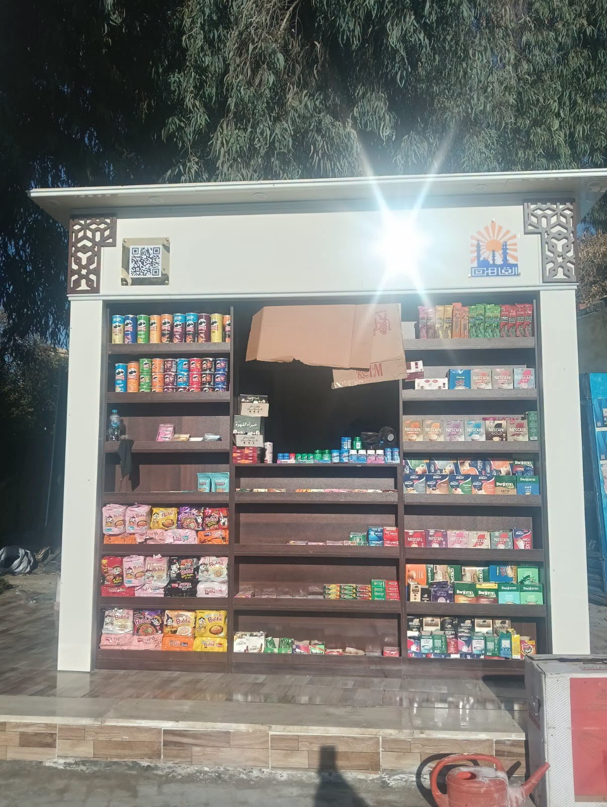 الأكشاك الحضارية بحي المعادي لأول مرة خطوة جديدة نحو مظهر حضاري منظم