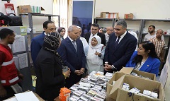 Cairo Gov. inspects development convoy at Ain Shams University
