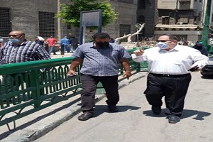 جولة مرورية لرئيس الحي بشاع الأزهر