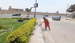 حملات لرفع مستوى منظومة النظافة وتحقيق الانضباط بجميع الشوارع