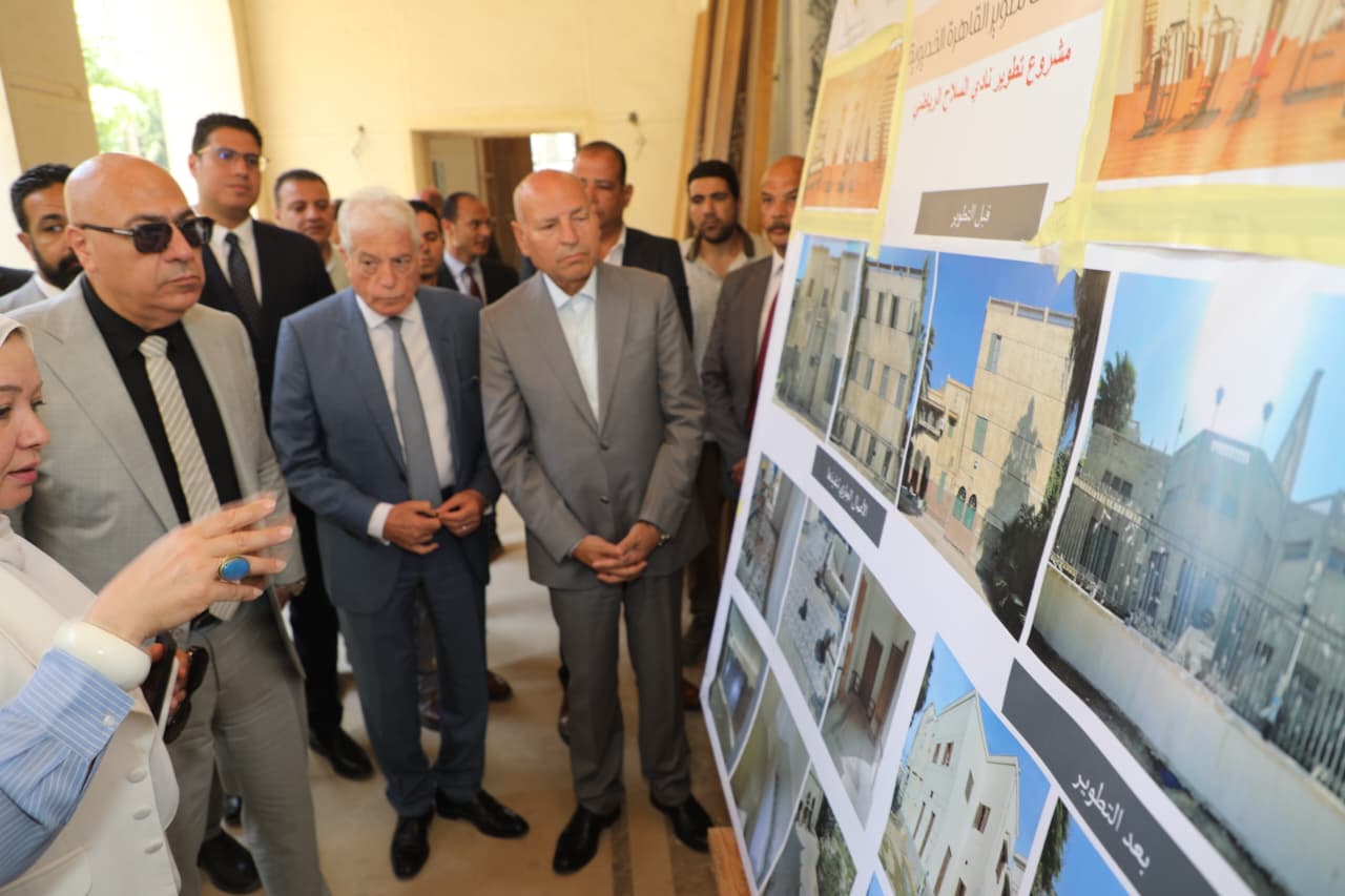 محافظ القاهرة ومستشار الرئيس يتفقدان مشروعات إحياء القاهرة التراثية والخديوية