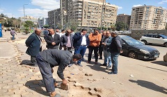متابعة الاعمال اليومية بنطاق الحي 