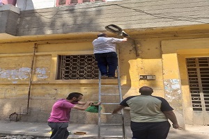 حملة إنارة للشوارع المظلمه 