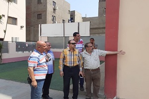مرور رئيس الحي على المدارس