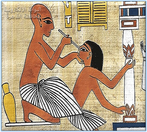 قدماء المصريين ...عظماء الطب