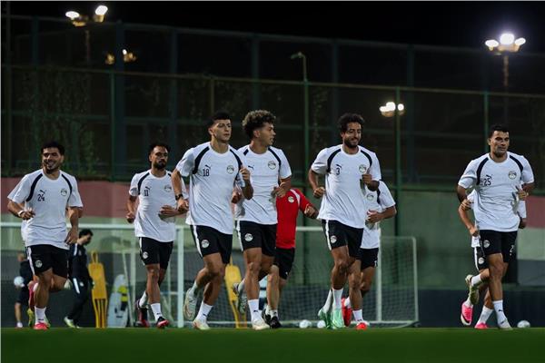 منتخب مصر يستعد لمواجهة أنجولا بتصفيات أمم أفريقيا