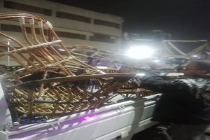 حملة لرفع الاشغالات بنطاق الحى 