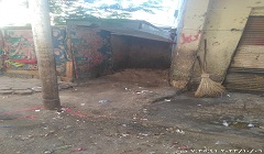 متابعة اعمال النظافة بنطاق الحي  