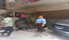 إصلا عطل كهربائي بشارع البراموني وحارة التمساح