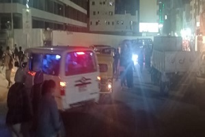 حملة لرفع الاشغالات بشارعي المطراوى والحرية