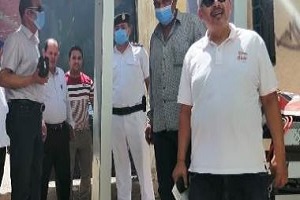 رئيس حي مصر القديمه يقوم بالمرور على المقار الانتخابية استعدادًا لانتخابات مجلس الشيوخ