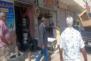 حملة مكبرة بقيادة رئيس الحي