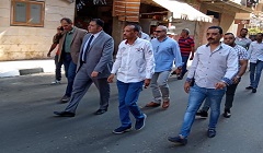 تفقد حالة النظافة بنطاق الحي 
