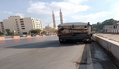 رفع كفاءة النظافة بشوارع الحي