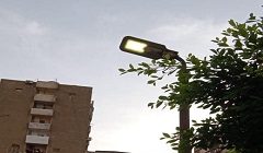 إصلاح فازات بكشك الانارة بشارع حافظ بدوى