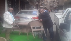 حملة لرفع الاشغالات بشارعي الرشاد وعبد السلام الحريرى