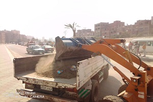 حملات نظافة وتجميل لخلق بيئة نظيفة وحضارية بمختلف شوارع الحي