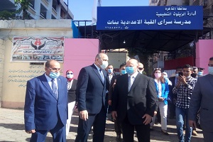 Cairo Governor inspects Cairo schools on second day of new academic year 