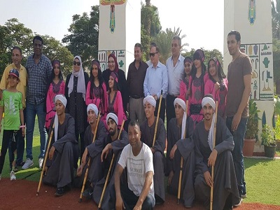 احتفالية بالحديقة الدولية بمناسبة أعياد أكتوبر