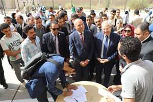 Cairo Gov. inaugurates Employment Forum at Technology Faculty