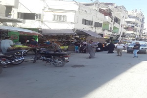 حملة لرفع الإشغالات بالحي