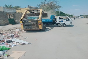 نظافة منطقتي قايتباي وبرقوق