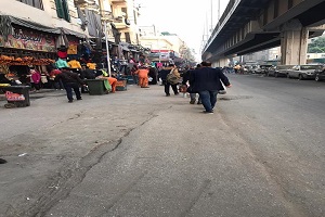 حملة مسائية للنظافة ورفع الإشغالات