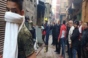 السيطرة على حريق بدرب رياش