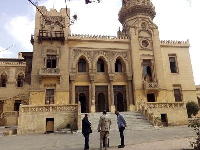 ترميم قصر السلطانة ملك بحي مصر الجديدة