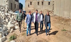 المتابعة الدورية للتصدي لأي محاولات للتعدي على أراضى الدولة