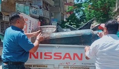 متابعة الاعمال اليومية بالحي 