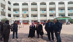 متابعة سير العمليه التعليمية 