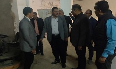 نائب الشمالية يقوم بزيارة مبنى الحي 