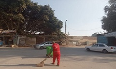 تكثيف حملات النظافة ورفع المخلفات والتراكمات لإضفاء المظهر الجمالي 