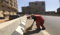 حملات نظافة وتجريد ورفع التراكمات وإزالة الاشغالات بالحي