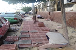 أعمال تطوير بالدرب الأحمر