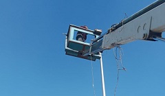 تركيب كشافات ليد بشارع محمود حسن 