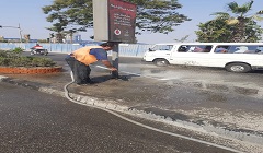 متابعة الاعمال اليومية بنطاق الحي 