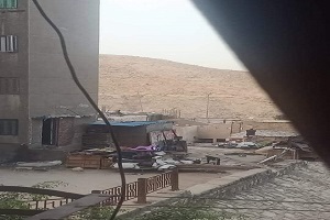 أعمال إزالة بمساكن سوزان مبارك