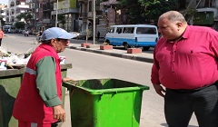 متابعة الاعمال اليومية بالحي 