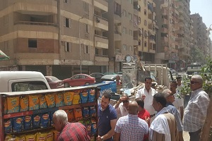 استمرار حملات الإشغالات بمدينة السلام