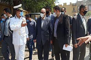 جولة محافظ القاهرة لمتابعة أعمال إزالة منطقة سيدي فرج العشوائية بروض الفرج